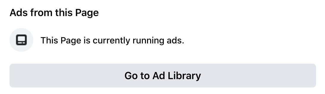 Facebook Ad Library Image